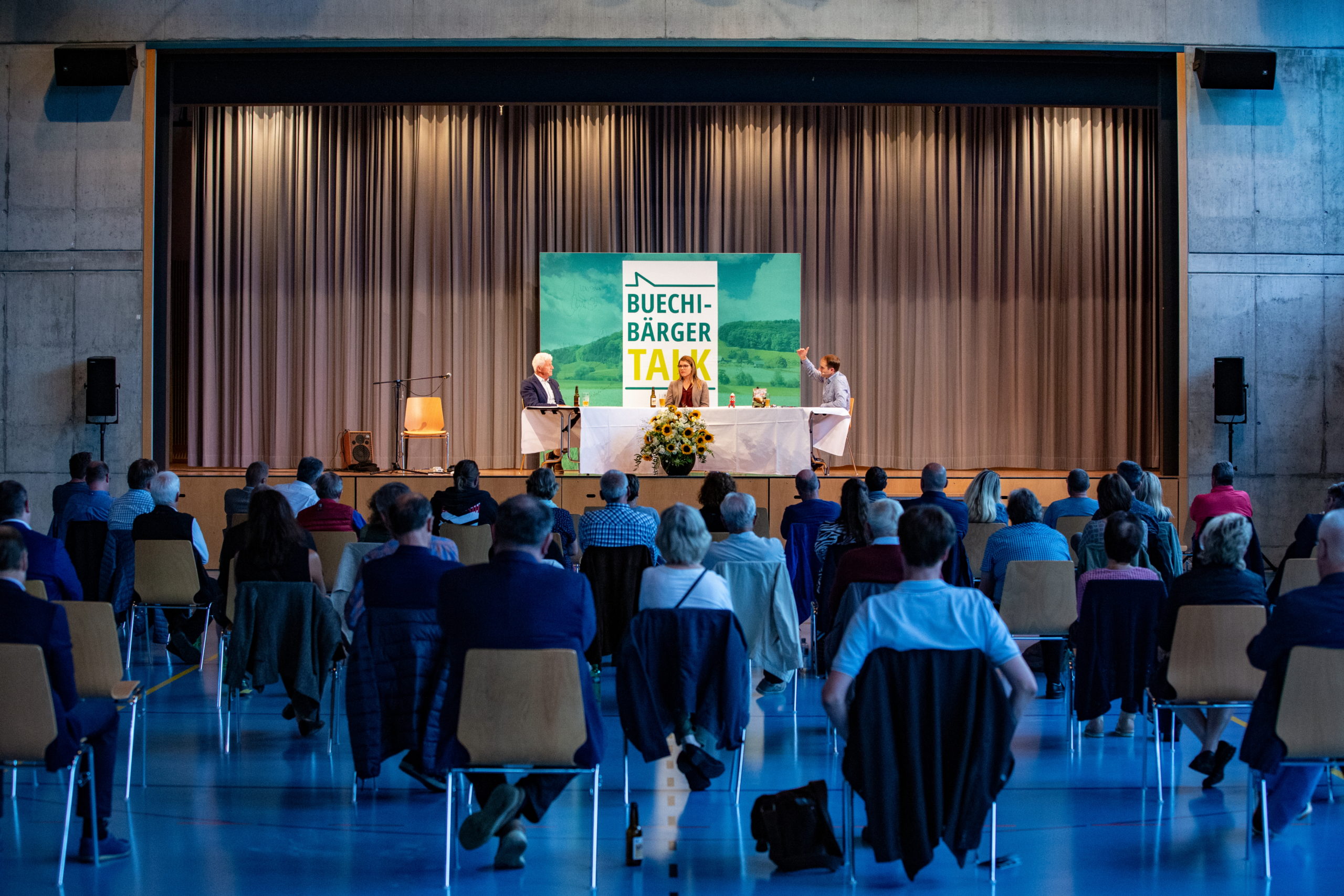 Buechibärger-Talk mit Benedikt Weibel und Stephanie Marti